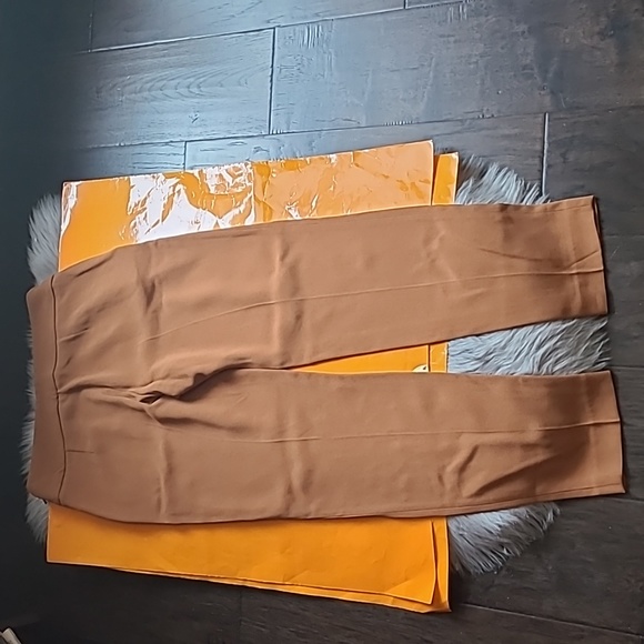 Nwt! Sezane Georges trouser caramel - Picture 7 of 8
